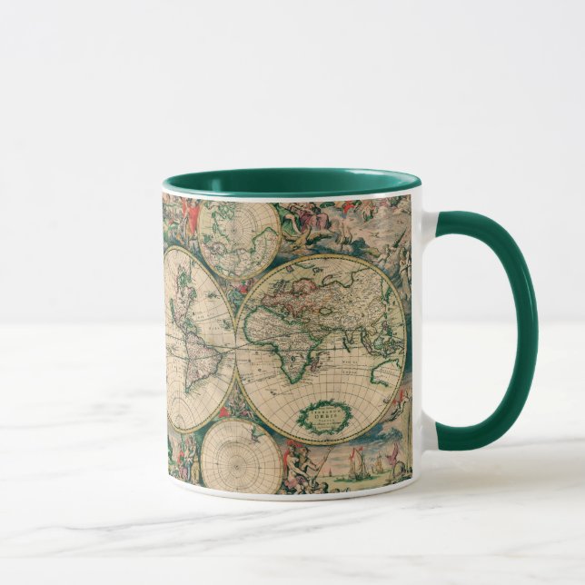 Weltkarten-Tasse #2 Tasse (Rechts)