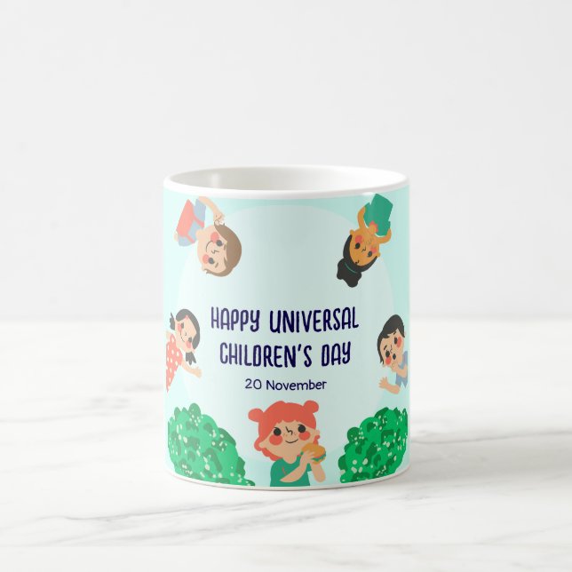 Weltkindertag | Universeller Kindertag Kaffeetasse (Mittel)
