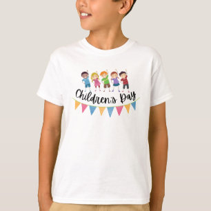 Weltkindertagsgrafisches T-Shirt