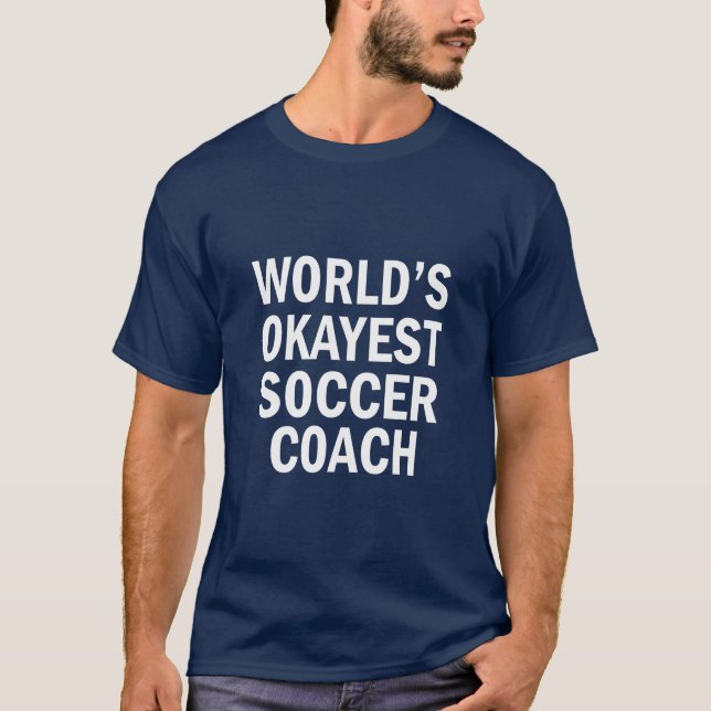 Weltklasse Fußball-Trainer lustiges Shirt von Männ (Vorderseite)