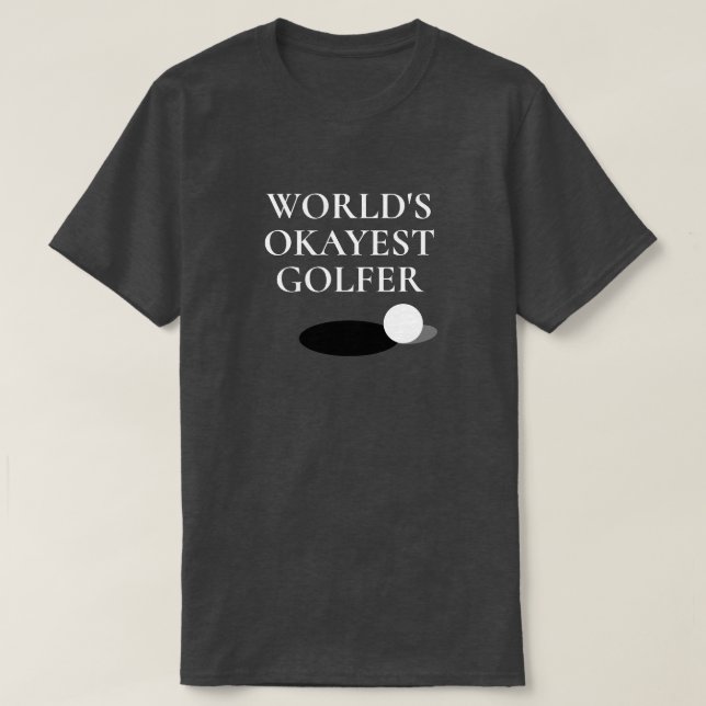 Weltklasse Golfer lustiges Golfer-Shirt für Männer T-Shirt (Design vorne)