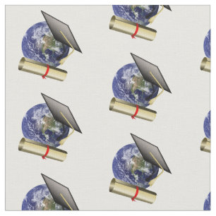 Weltklasse Grad Cap/Diploma Stoff