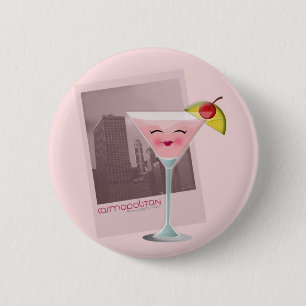 Weltknopf Button