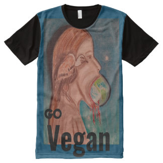 Weltkonsum T-Shirt Mit Bedruckbarer Vorderseite