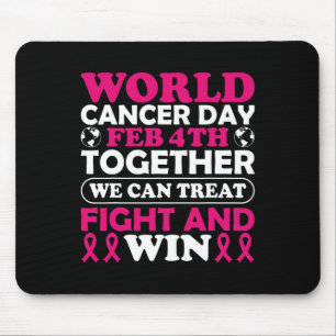 Weltkrebstag 4. Februar 2009 gemeinsam können wir  Mousepad