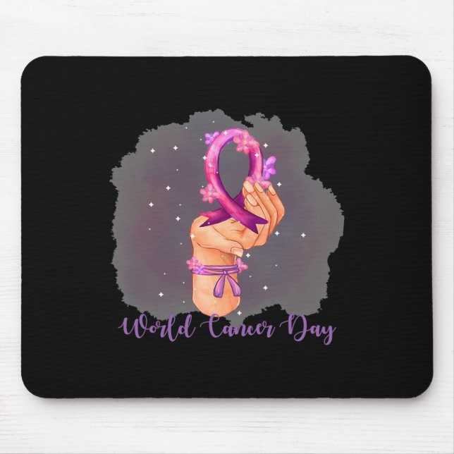 Weltkrebstag, 4. Februar 3 Mousepad (Vorne)