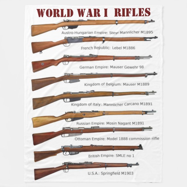 WELTKRIEG 1 REIFEN FLEECEDECKE (Vorderseite)