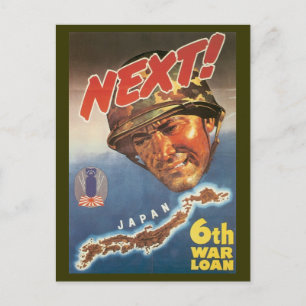 Weltkrieg Postkarten, Kriegsanleihen Japan Plakat Postkarte