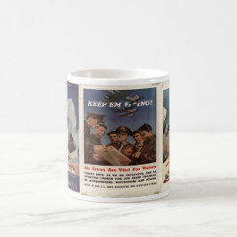 Weltkrieg-Tassen Kaffeetasse