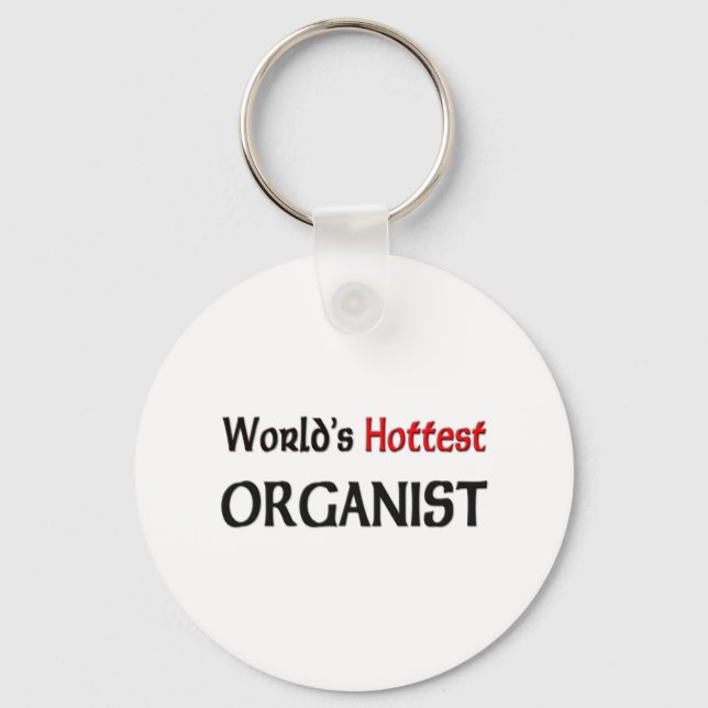Weltläufigster Organist Schlüsselanhänger (Vorderseite)