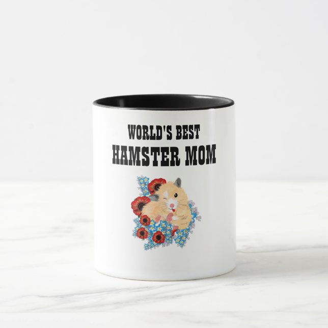 Weltlds Best Hamster MAMA - Syrian Golden Honey Ni Tasse (Zentrum)