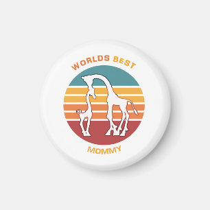 Weltlds Best Mommy, Giraffen Magnet