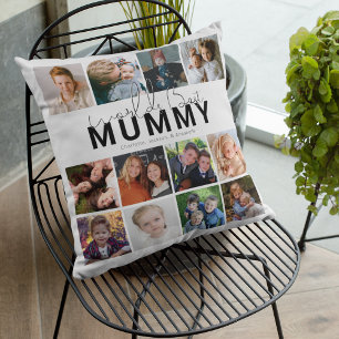 Weltlds Best Mummy   FotoCollage Kissen
