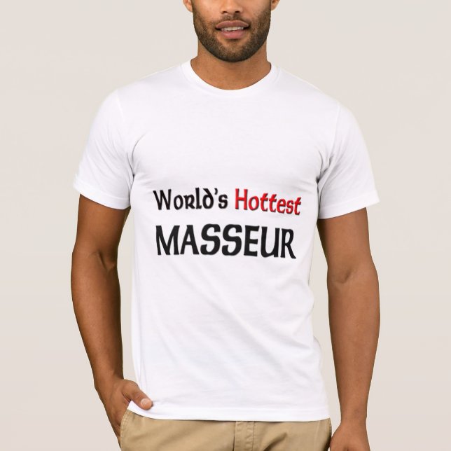 Weltlds heißer Masseur T-Shirt (Vorderseite)
