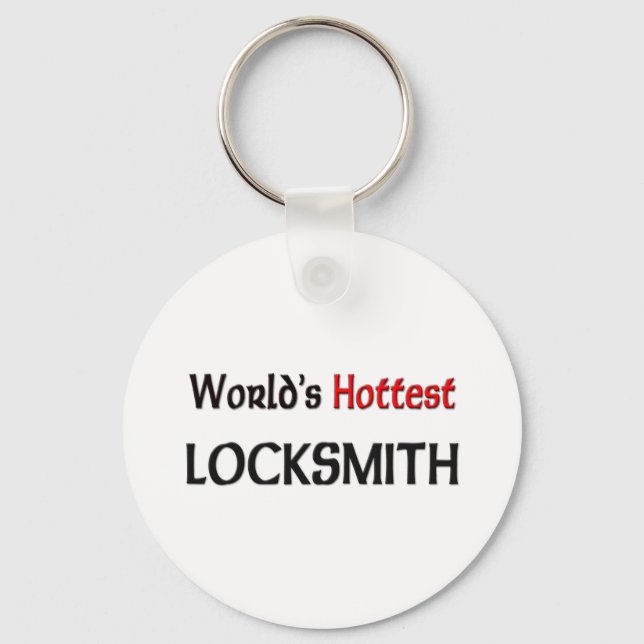 Weltlds Hottest Locksmith Schlüsselanhänger (Vorderseite)
