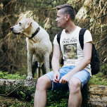 Weltleites Best Dog Vater Foto T-Shirt<br><div class="desc">Machen Sie diesen Vatertag zum unvergesslichsten noch mit dem weltbesten Hund-Vater-T - Shirt! Leckerei deinen hundeliebenden Vater mit einem einzigartigen Kleidungsstück, das seine besondere Bindung mit seinem wütenden Freund feiert. Dieser T - Shirt zeigt ein wunderschönes Foto Ihres Haustieres, zusammen mit dem Sprichwort "Der beste Hund-Vater der Welt" und Ihrem...</div>