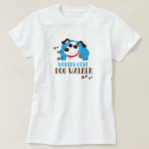 Weltleitungen Best Dog Walker T - Shirt - White