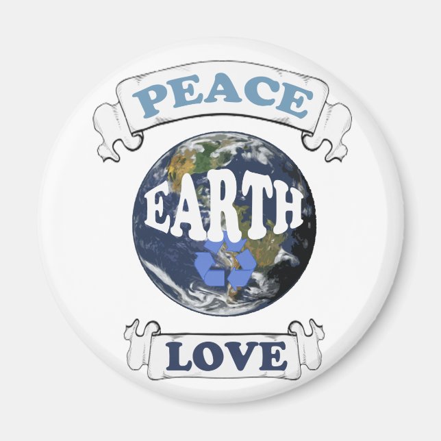 Weltliebe Magnet (Vorne)