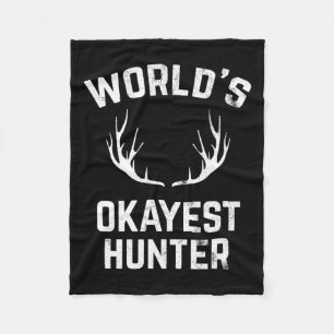 Weltmarkt-Hunter-Funny-Jagd Fleecedecke