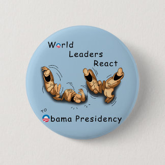 Weltmarktführer reagieren (Obama) Button