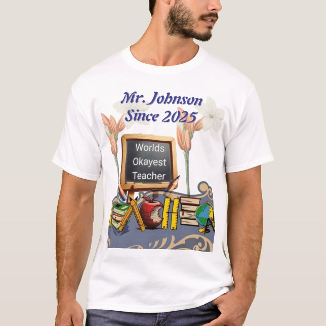 Weltmarktrelevanter Lehrer Funny Appreciation T -  T-Shirt (Vorderseite)