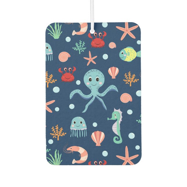 Weltmeer Autolufterfrischer (Vorderseite)