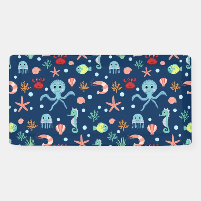 Weltmeer Banner (Horizontal)