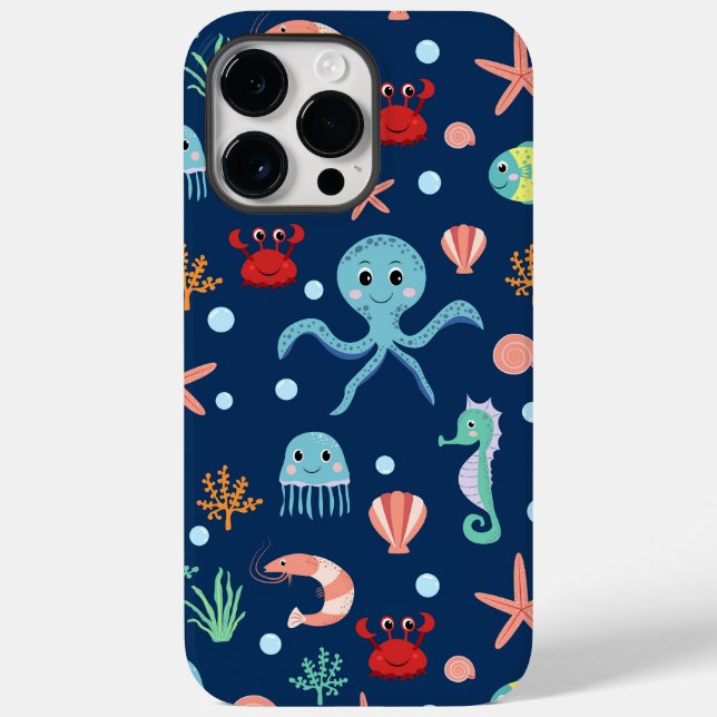 Weltmeer Case-Mate iPhone 14 Pro Max Hülle (Rückseite)