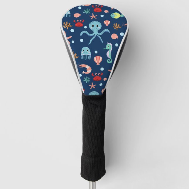 Weltmeer Golf Headcover (Vorderseite)