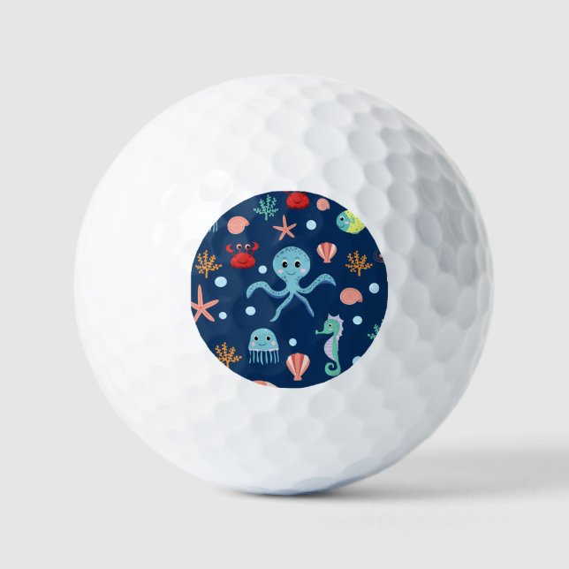 Weltmeer Golfball (Vorderseite)