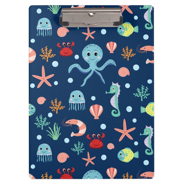 Weltmeer Klemmbrett (Vorderseite)