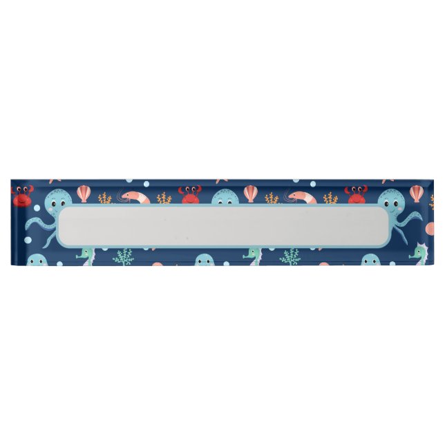 Weltmeer Namensplakette (Vorderseite)