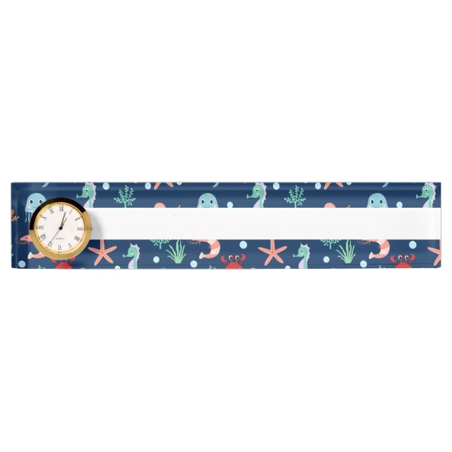 Weltmeer Namensplakette (Vorderseite)