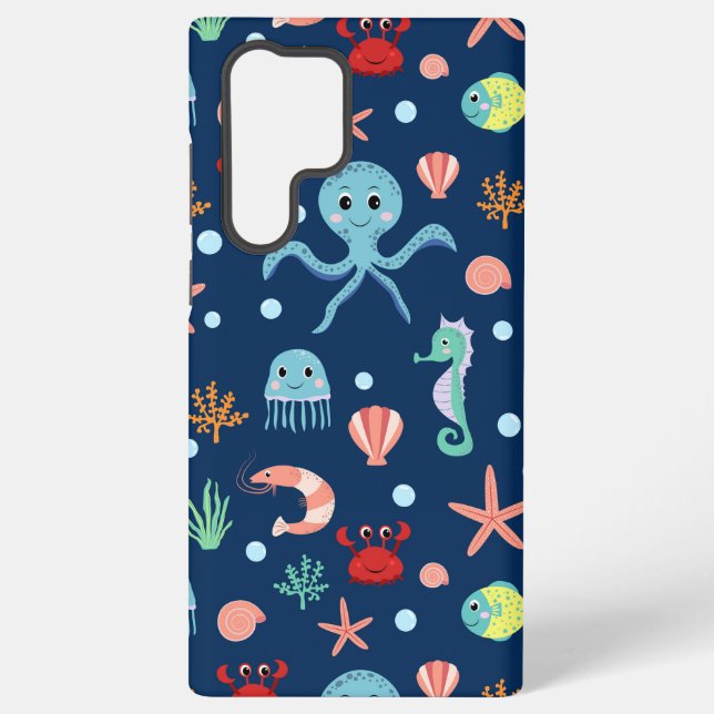 Weltmeer Samsung Galaxy Hülle (Rückseite)