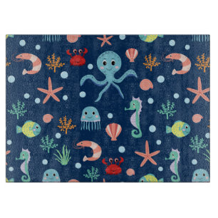 Weltmeer Schneidebrett