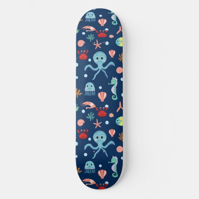 Weltmeer Skateboard (Vorderseite)