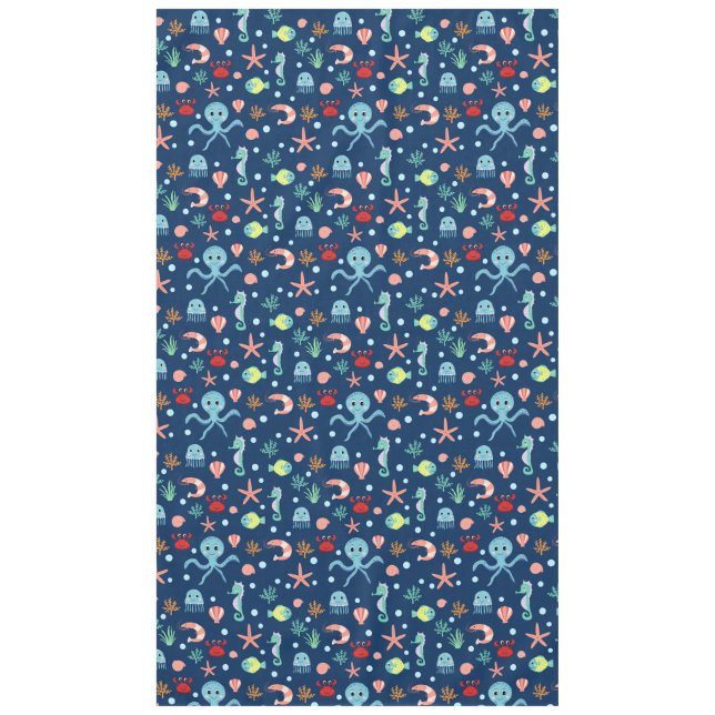 Weltmeer Tischdecke (Vorderseite)