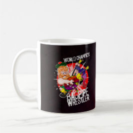 Weltmeister Bagpipe Wrestler Kaffeetasse