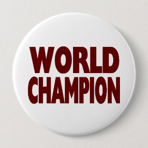 WELTmeister (enormer 4 Zoll Knopf) Button