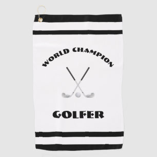 Weltmeister-Golfspieler Golfhandtuch