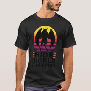 Weltmeister Kryptozoologie Mothman verstecken T-Shirt
