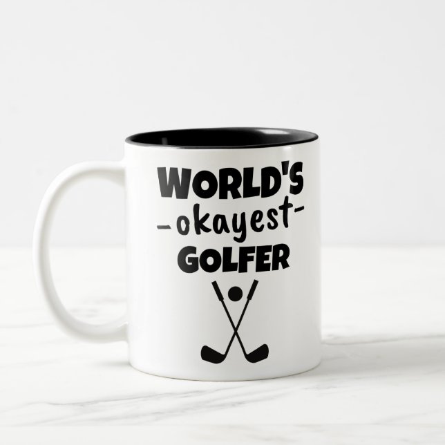 Weltmeisterin Zweifarbige Tasse (Links)