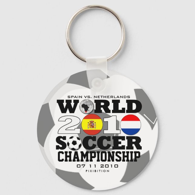 Weltmeisterschaft 2010 Finals Spanien Niederlande  Schlüsselanhänger (Vorderseite)