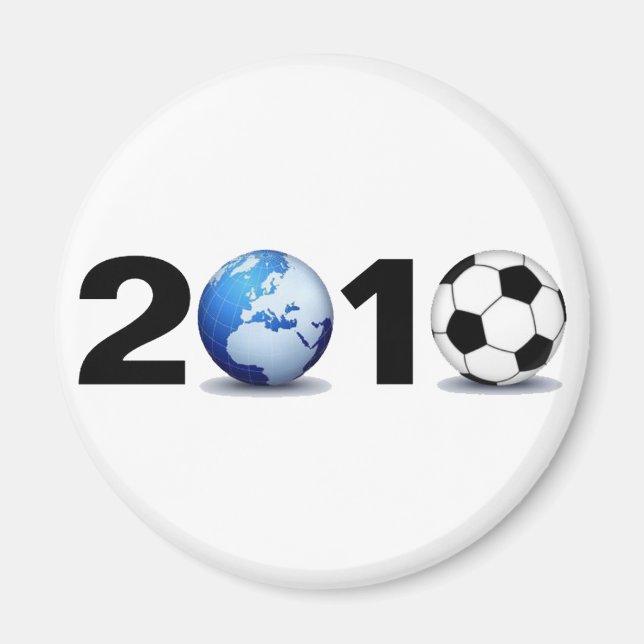 Weltmeisterschaft 2010 - Fußball Magnet (Vorne)