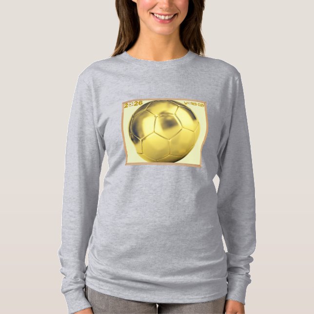 WELTMEISTERSCHAFT 2026 FUSSBALL T-Shirt (Vorderseite)