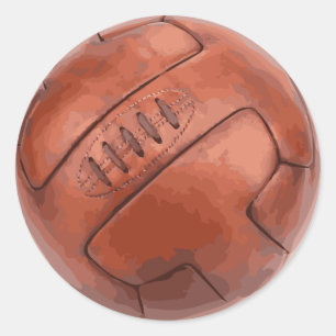 Weltmeisterschaft-Ball-Aufkleber 1930 Runder Aufkleber