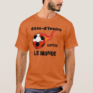 Weltmeisterschaft - Côte d'Ivoire gegen die Welt T-Shirt