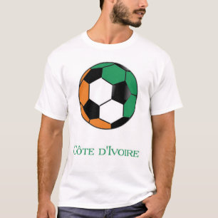 Weltmeisterschaft-Fußball-T - Shirt Cote D Ivoire