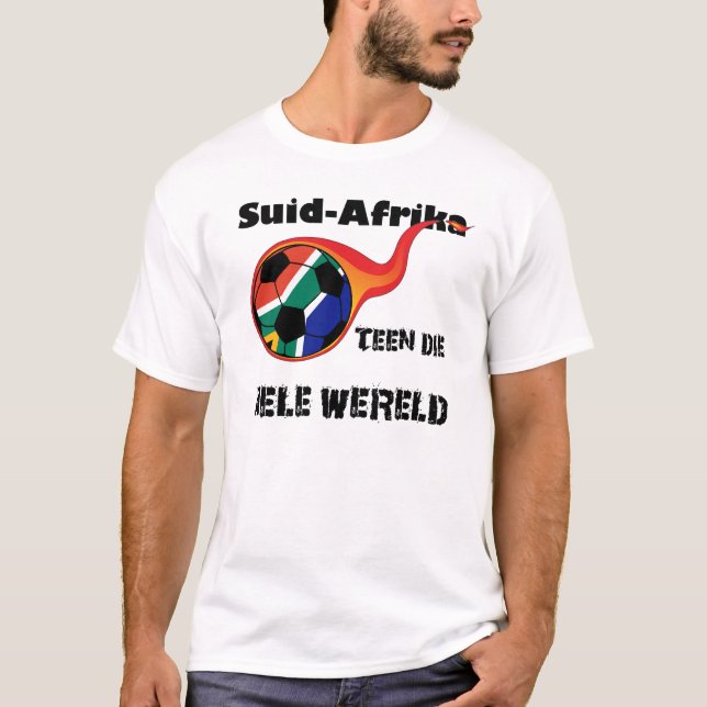 Weltmeisterschaft - Südafrika gegen die Welt T-Shirt (Vorderseite)