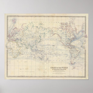 WeltMercators Projekt Poster